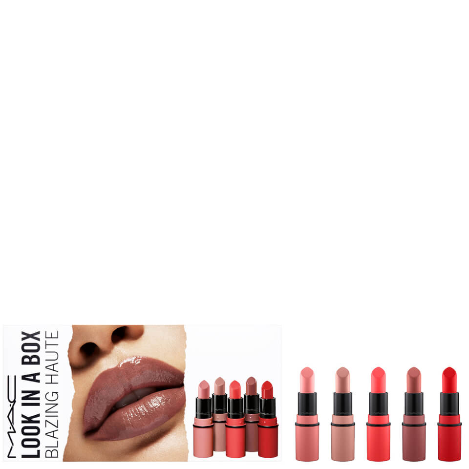 MAC Look in a Box Lipstick Kit - Blazing Haute