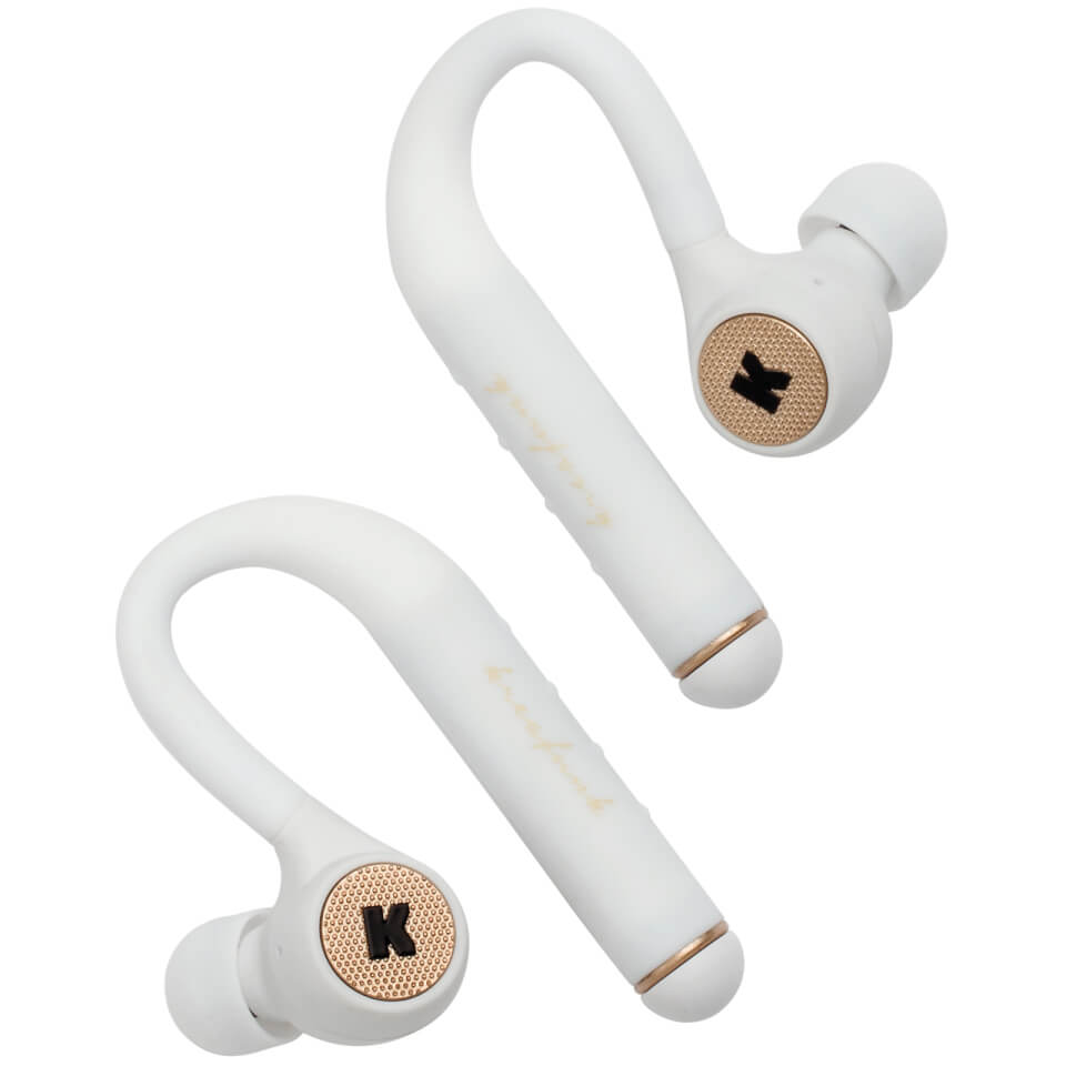 Kreafunk bGEM Bluetooth Wireless In-Ear Headphones - White