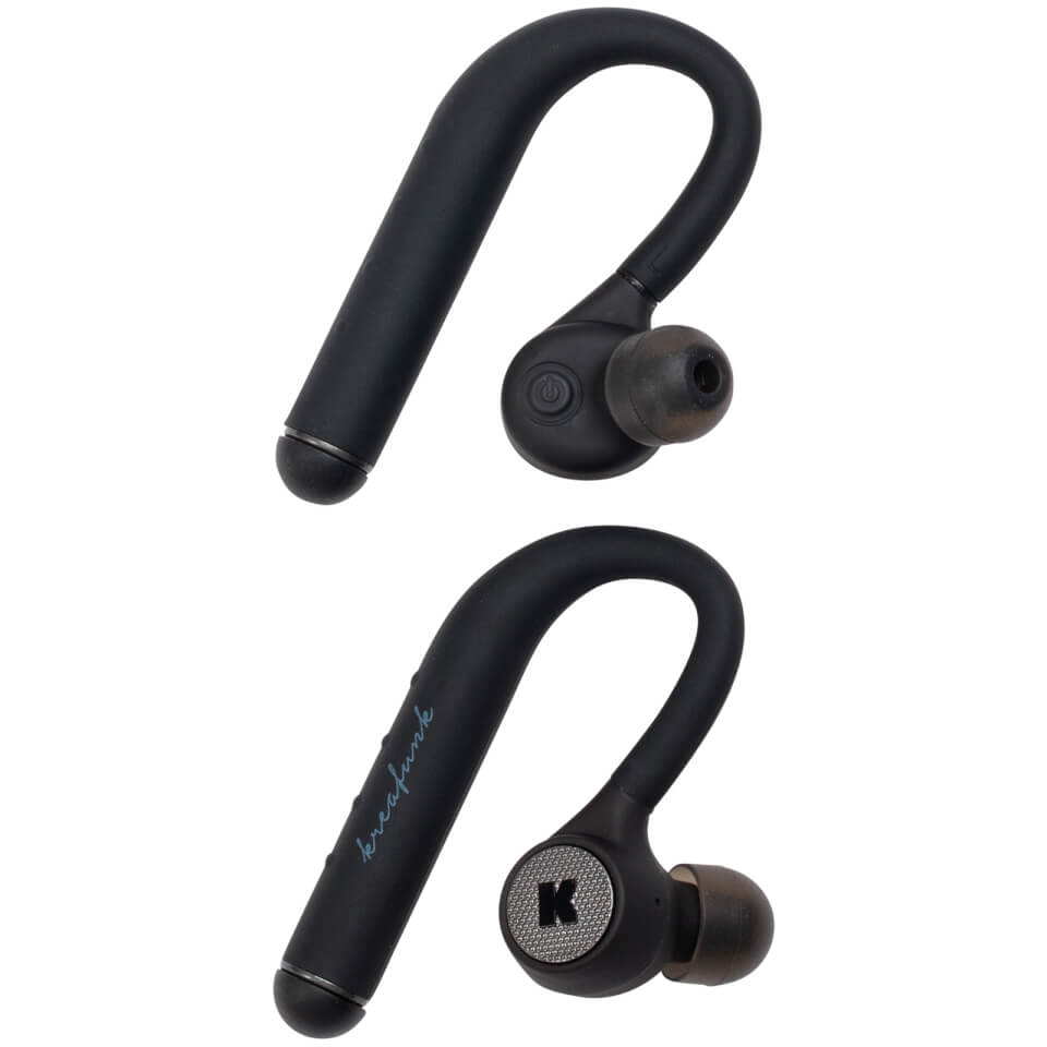 Kreafunk bGEM Bluetooth Wireless In-Ear Headphones - Black Edition