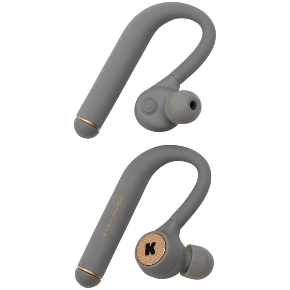 Kreafunk bGEM Bluetooth Wireless In-Ear Headphones - Cool Grey