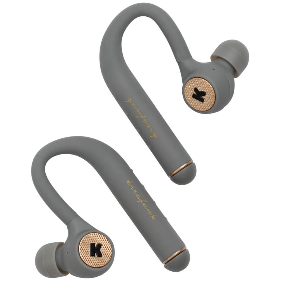 Kreafunk bGEM Bluetooth Wireless In-Ear Headphones - Cool Grey