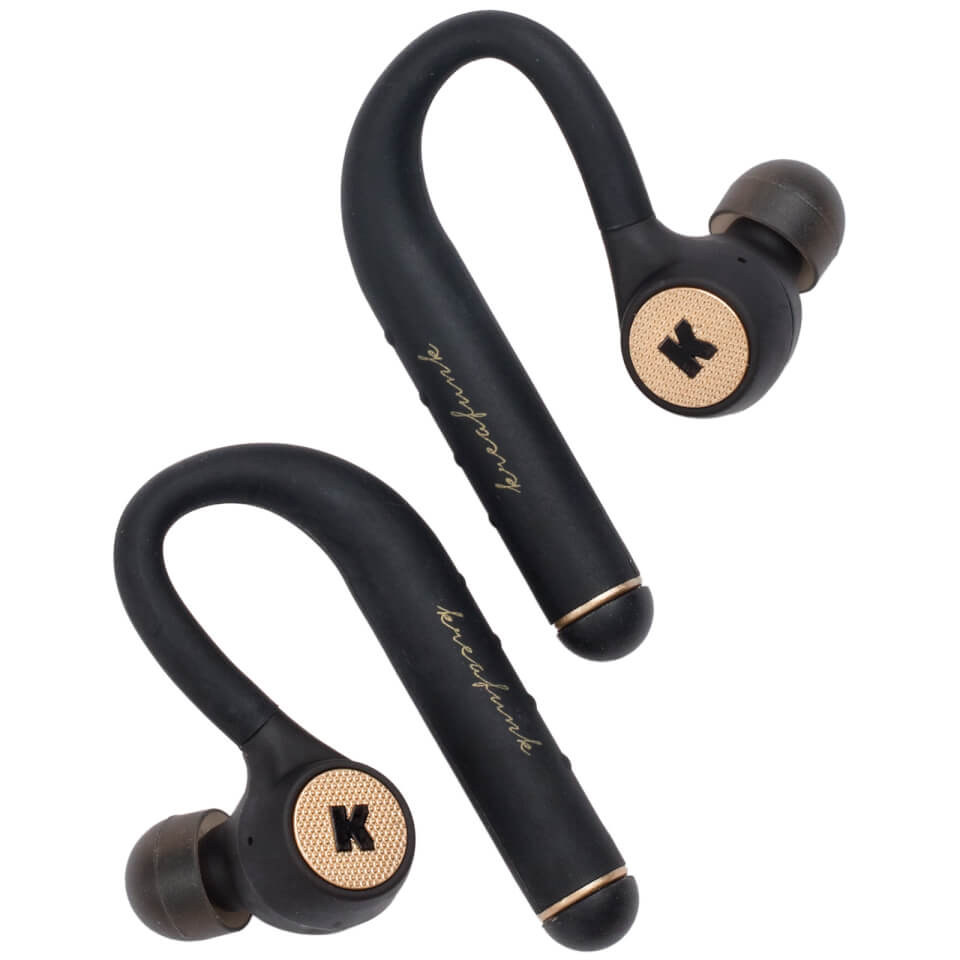 Kreafunk bGEM Bluetooth Wireless In-Ear Headphones - Black/Gold