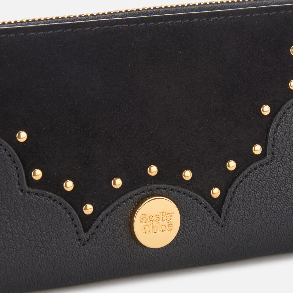 See By Chloé Women's Continental Wallet - Black