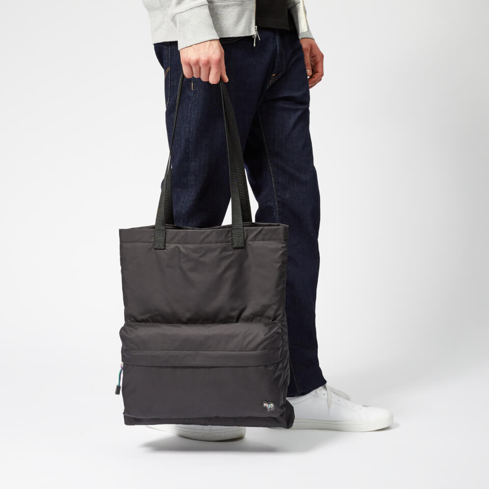 Paul Smith Men's Zebra Tote Bag - Black