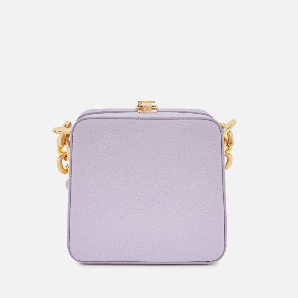 The Volon Women's Cube Chain Bag - Purple