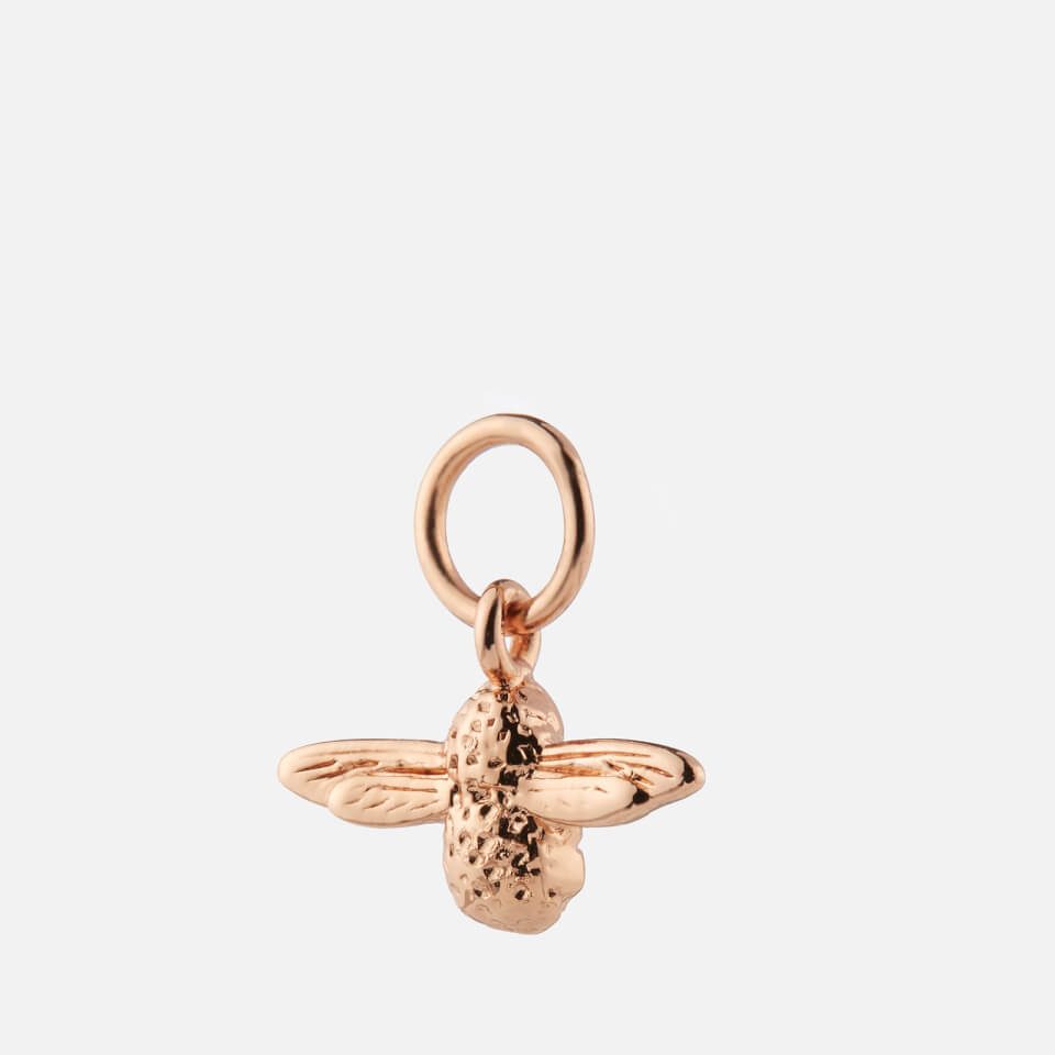 Olivia Burton Women's 3D Bee Huggie Hoop Earrings - Rose Gold
