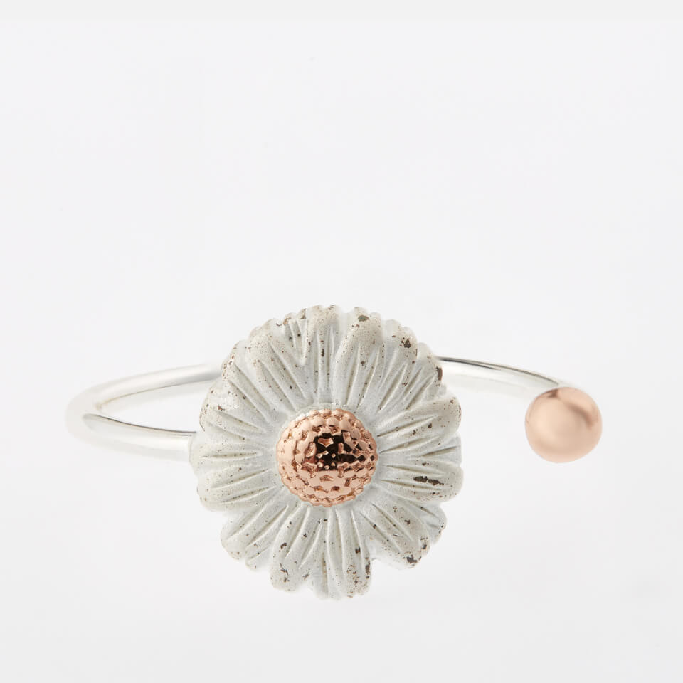 Olivia Burton Women's Daisy Ring - Silver/Rose Gold