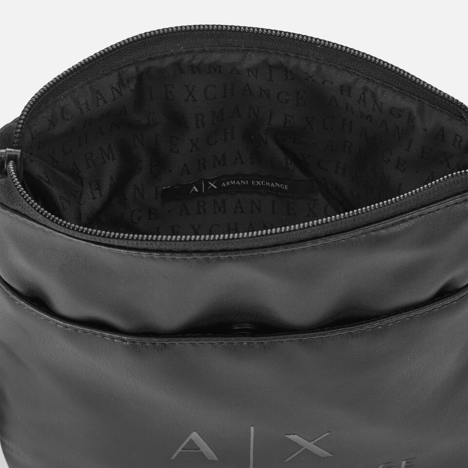 Armani Exchange Men's PU Cross Body Bag - Black