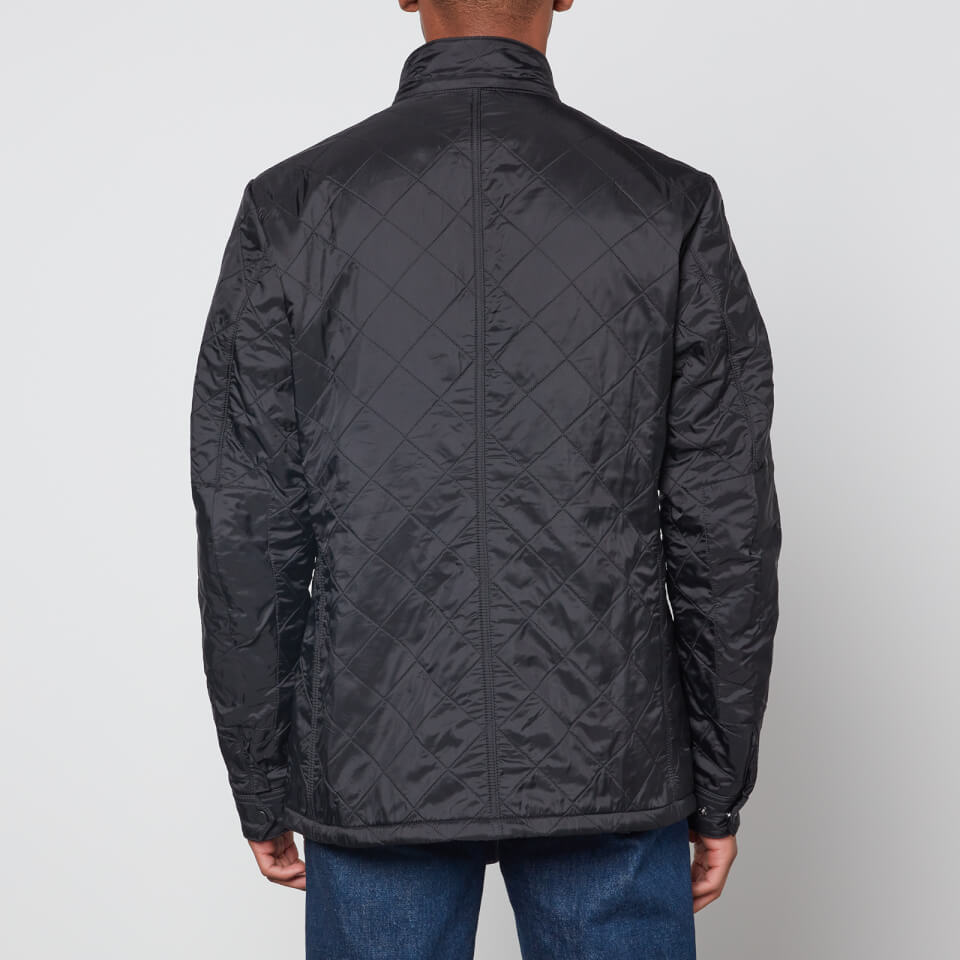 Barbour International Men s Ariel Polarquilt Jacket Black S Coggles