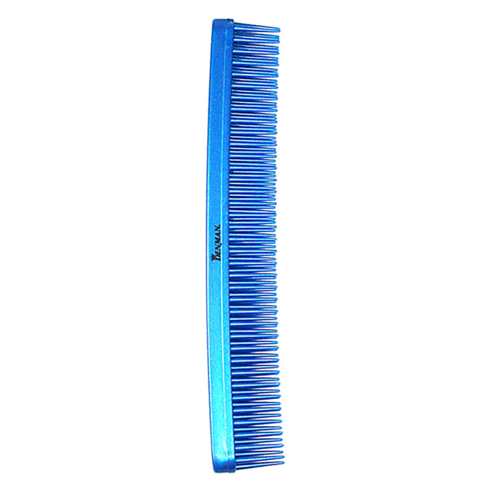 Denman Tame & Tease Styling Comb - Blue (175mm)
