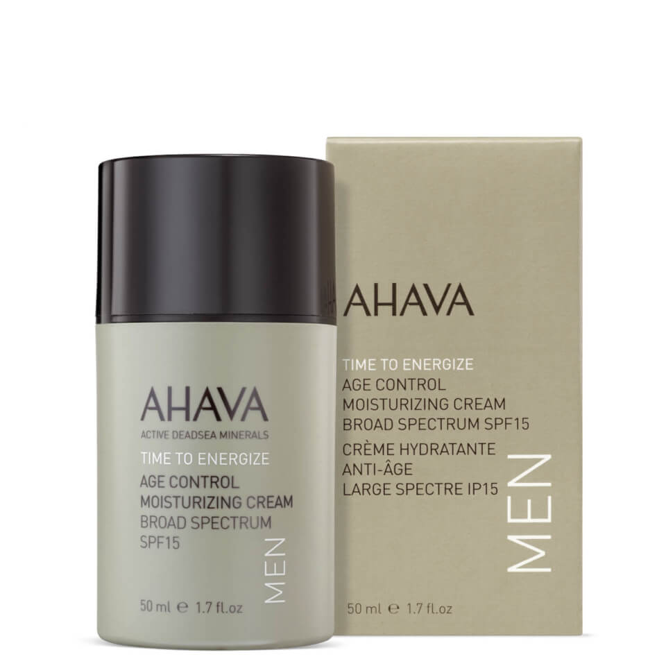 AHAVA Men Age Control Moisturizing Cream SPF 15 50ml