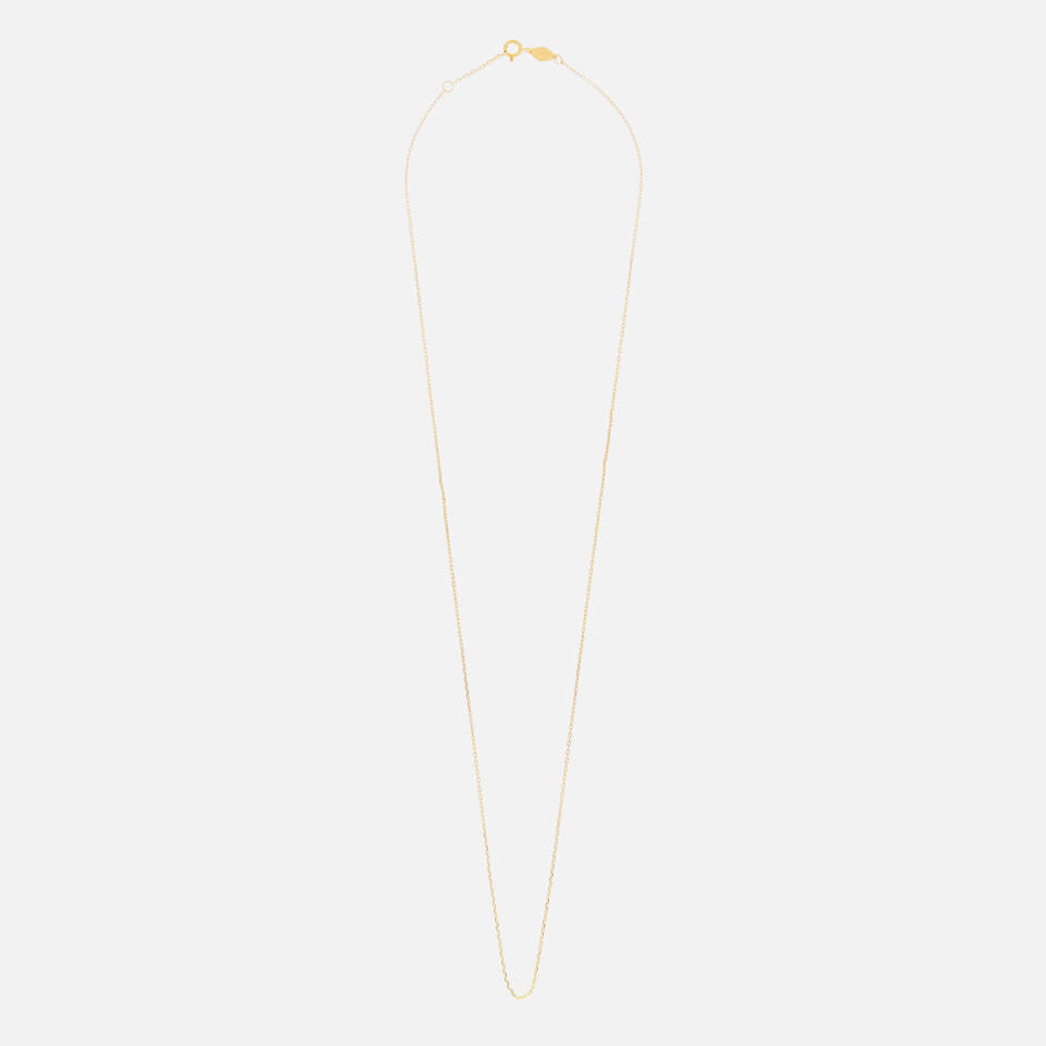 Anni Lu Women's Cross Chain Necklace - 55cm - Gold