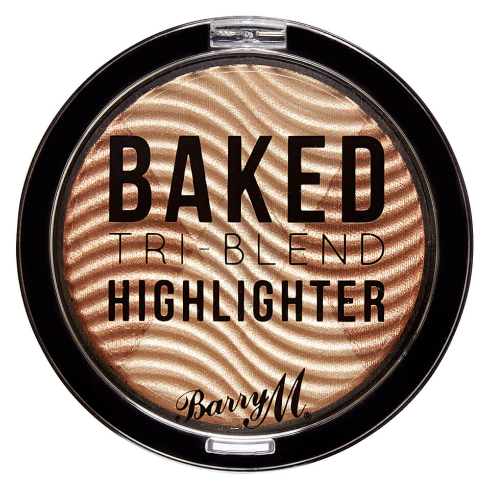 Barry M Cosmetics Tri-Blend Baked Highlighter - Bronze Deco