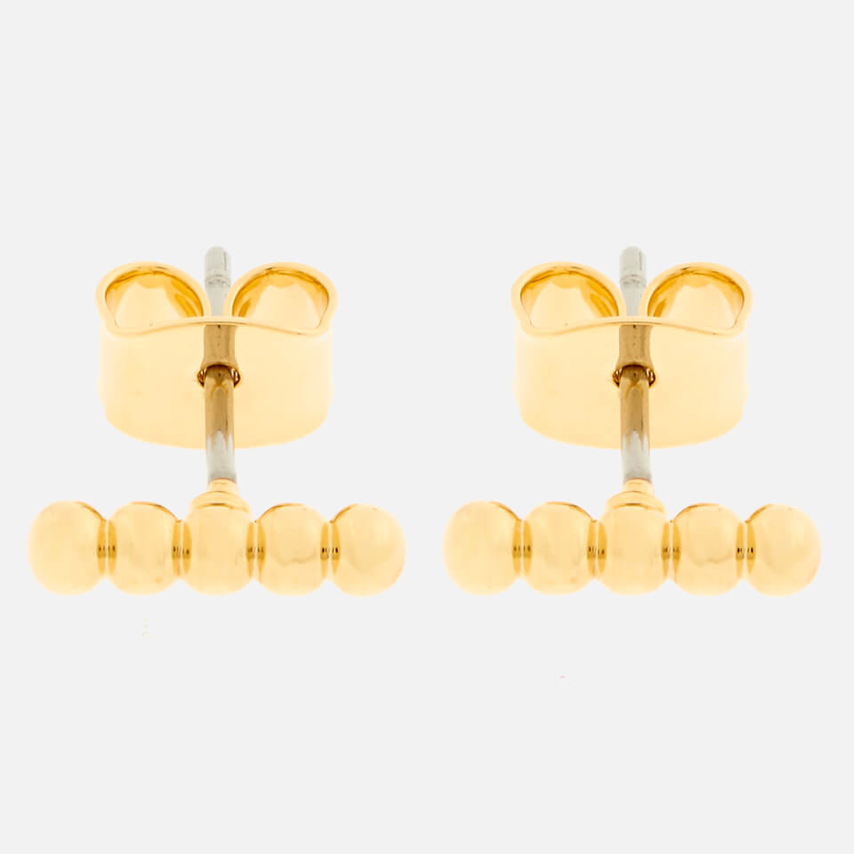 Whistles Women's Seed Bead Bar Stud Earrings - Gold