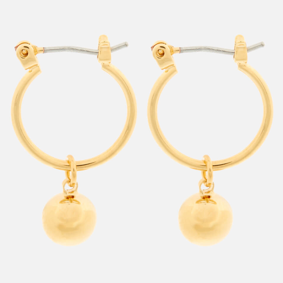 Whistles Women's Sphere Drop Mini Hoop Earrings - Gold