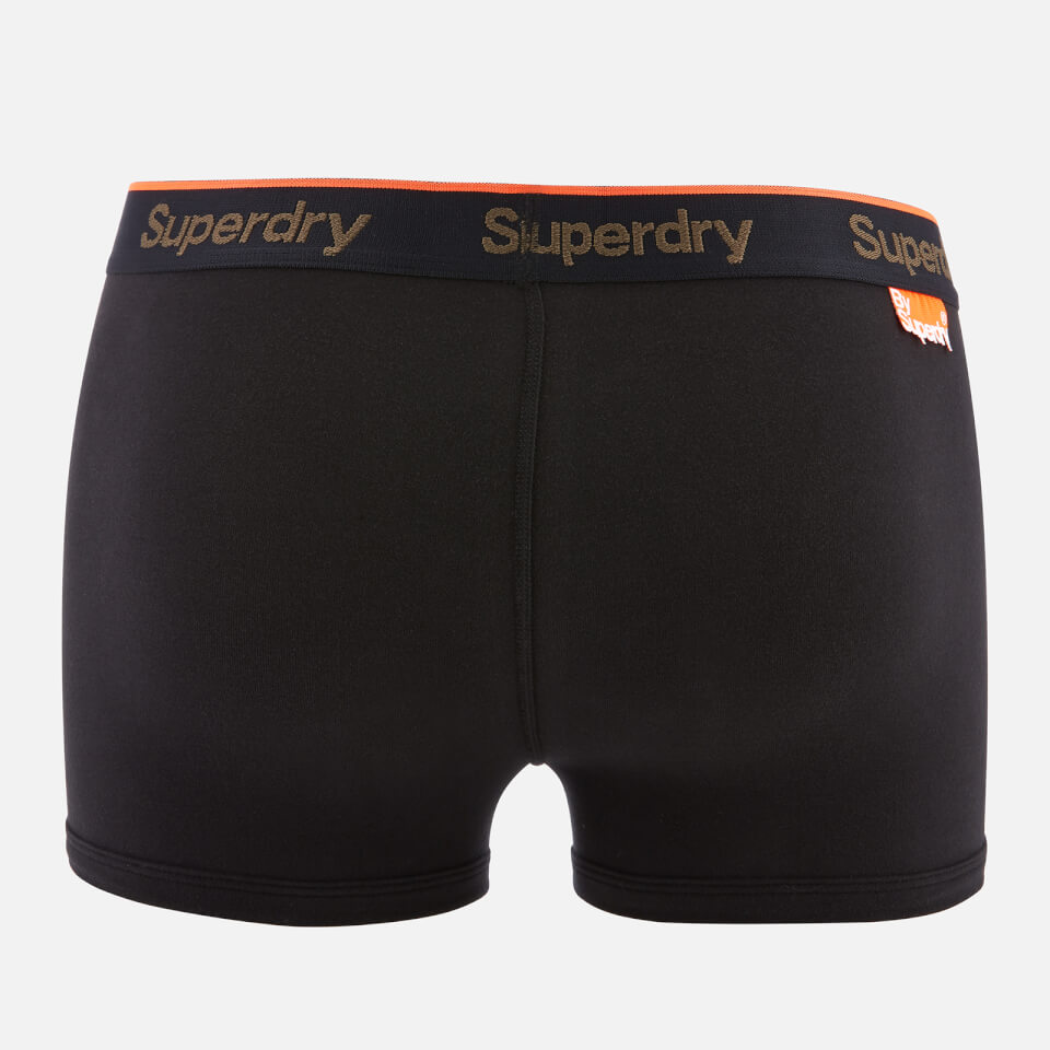 Superdry Men's 3 Pack Boxer Shorts - Black