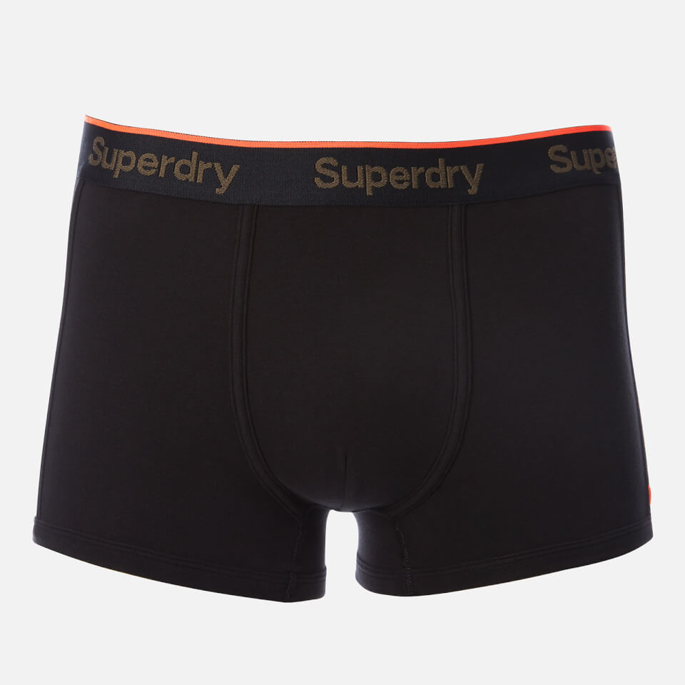 Superdry Men's 3 Pack Boxer Shorts - Black