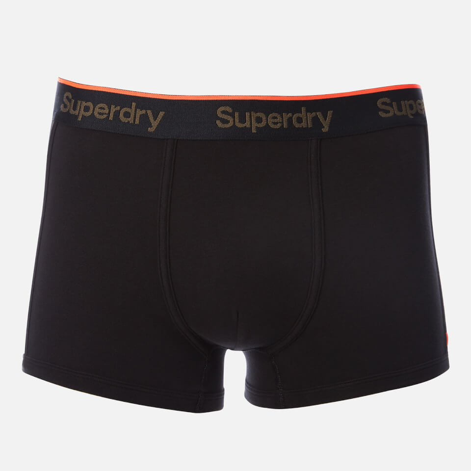 Superdry Men's 3 Pack Boxer Shorts - Black