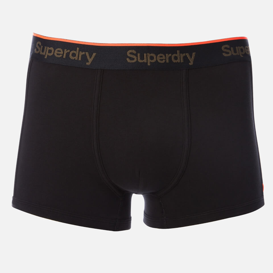 Superdry Men's 3 Pack Boxer Shorts - Black
