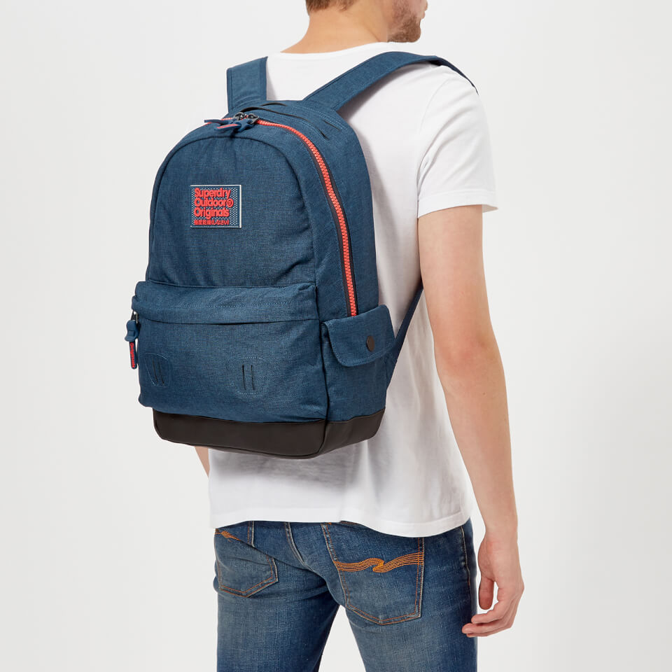 Superdry Men's Fresh International Montana Backpack - Navy Marl