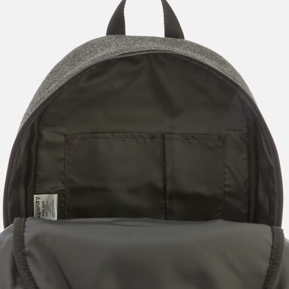 Superdry Men's Herrington Montana Backpack - Grey Herringbone