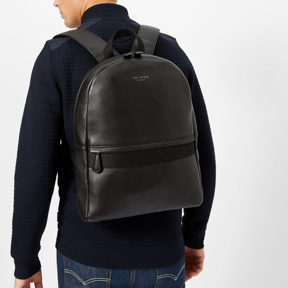 Ted Baker Men's Rickrak Leather Backpack - Black