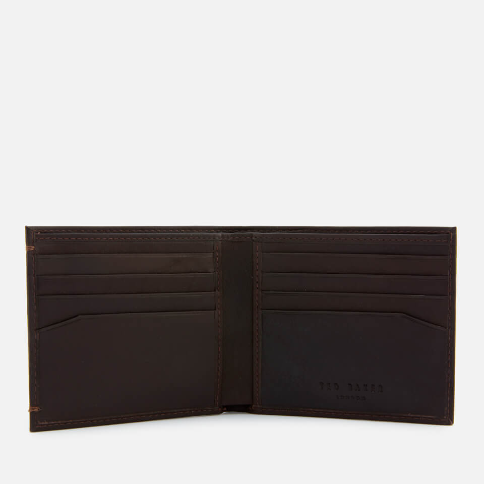 Ted Baker Men's Antonys Core Bifold Leather Wallet - Dk-Brown