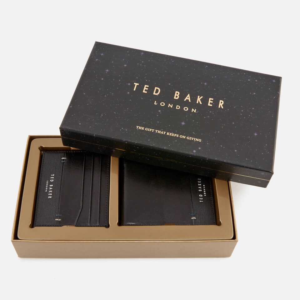 Ted Baker Men's Taglee Wallet and Card Holder Giftset - Black