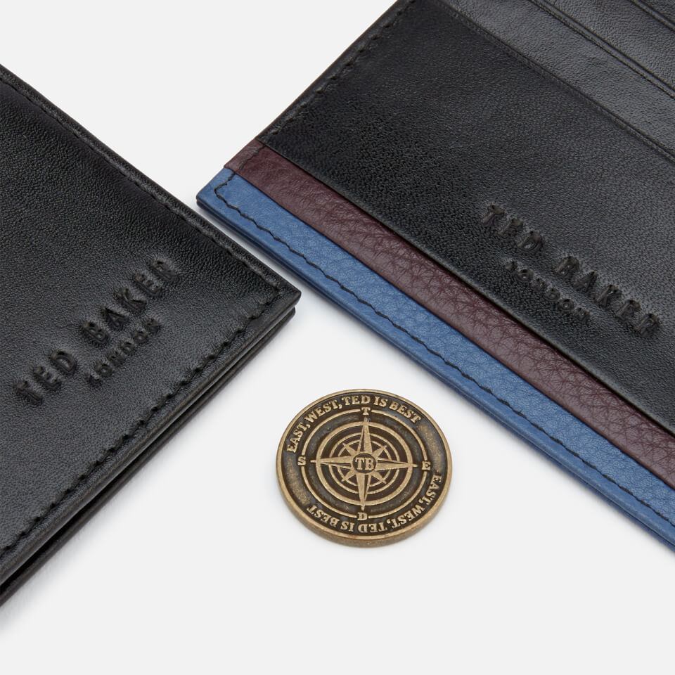 Ted Baker Men's Hooms Wallet and Cardholder Giftset - Black
