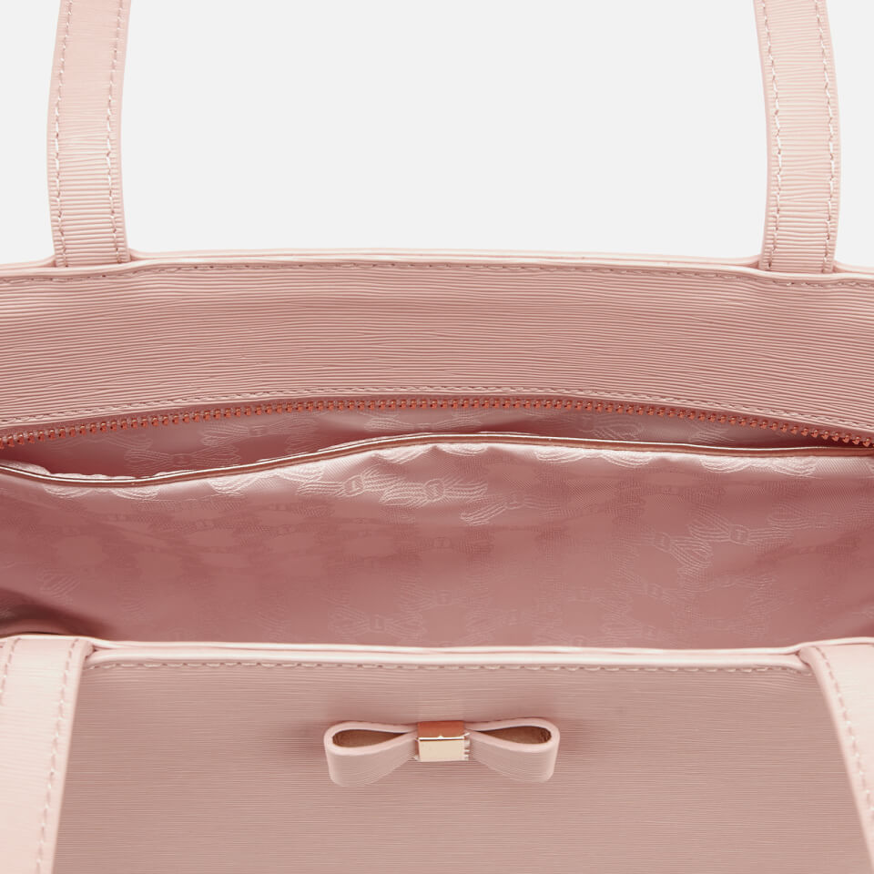 Ted Baker Women's Deanie Bow Detail Small Shopper Bag - Light Pink