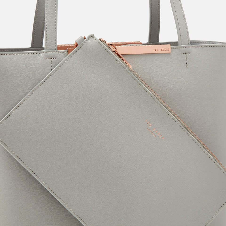 Ted Baker Women's Melisa Core Leather Large Shopper Bag - Grey