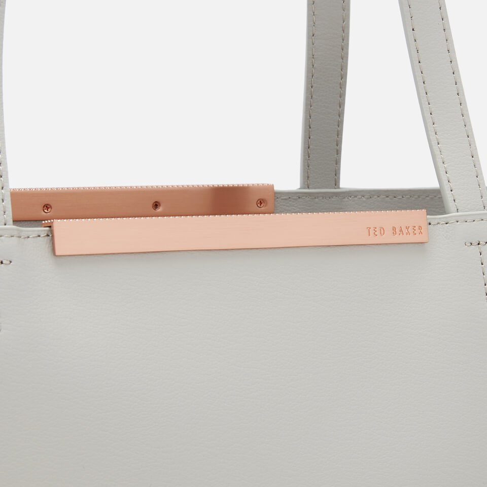 Ted Baker Women's Melisa Core Leather Large Shopper Bag - Grey