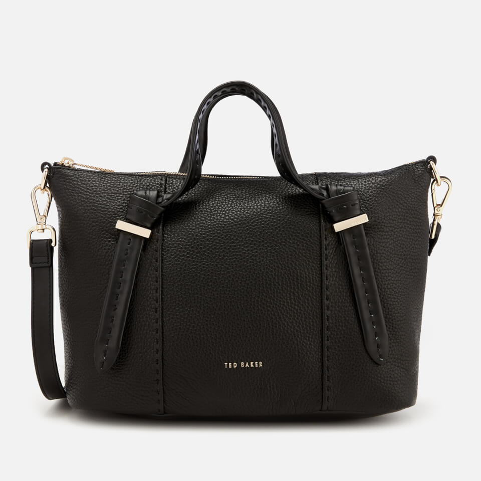 Ted Baker Women s Olmia Knotted Handle Small Tote Bag Black