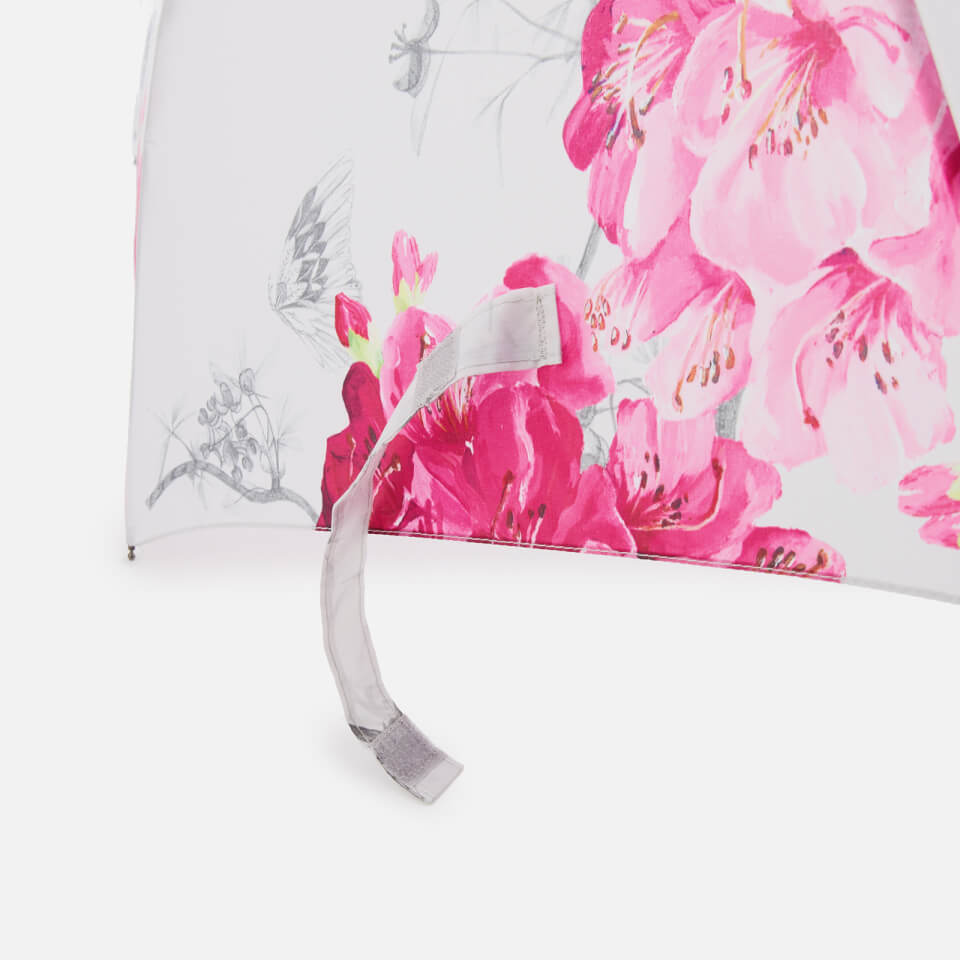 Ted Baker Women's Babylon Pirou Floral Umbrella - Grey