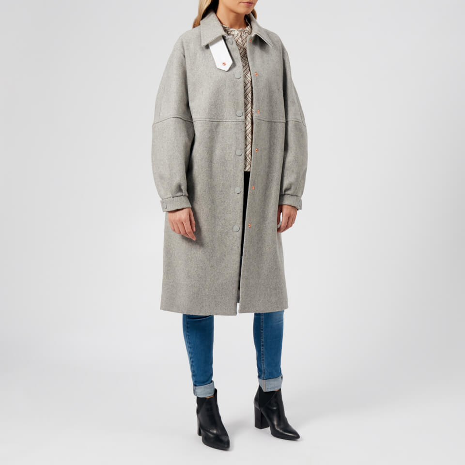 See By Chloé Women's City Wool Coat - Drizzle Grey | Coggles