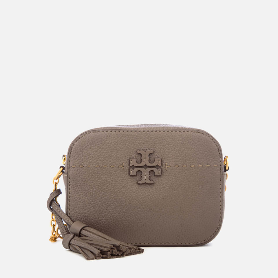 Tory burch mcgraw camera bag silver maple new arrivals