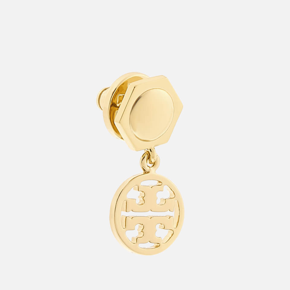 Tory Burch Women's Logo Drop Earrrings - Tory Gold