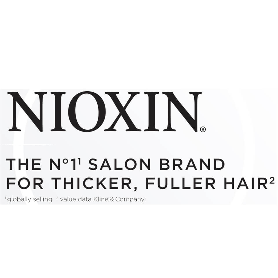 NIOXIN 3-Part System 3 Cleanser Shampoo for Coloured Hair with Light Thinning 1000ml