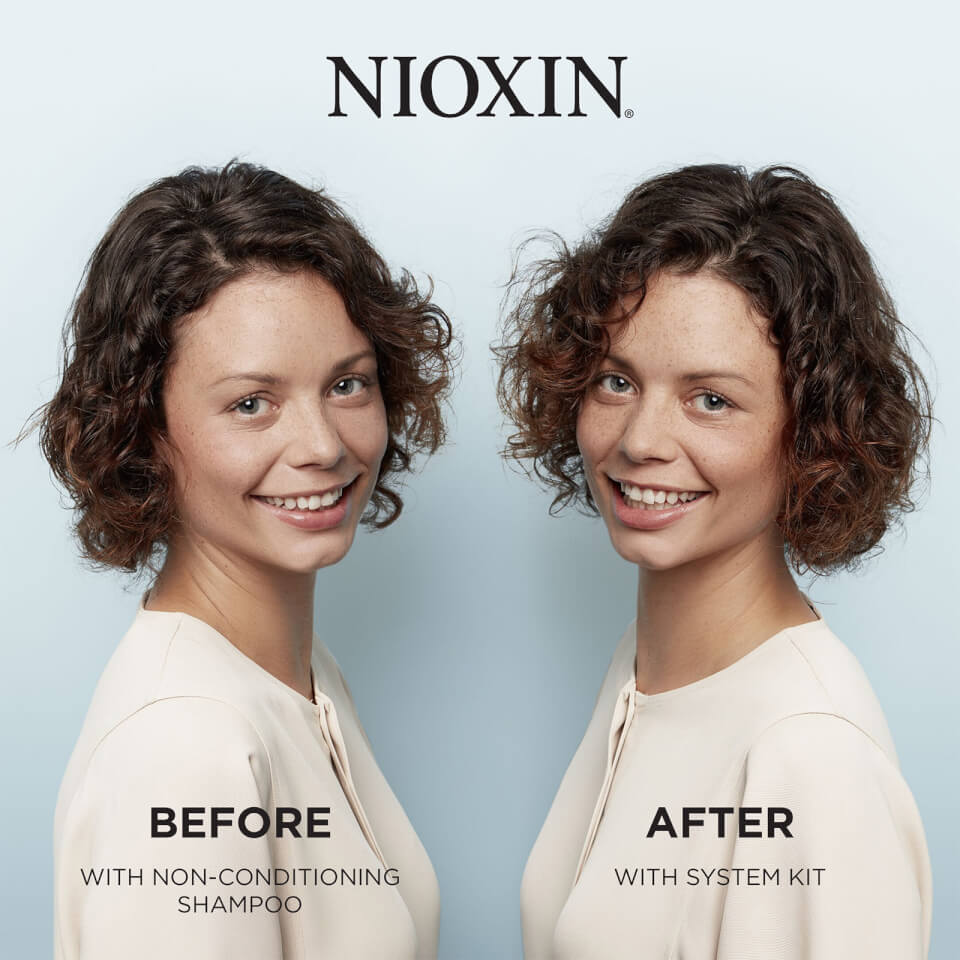 NIOXIN 3-Part System 4 Cleanser Shampoo for Coloured Hair with Progressed Thinning 1000ml
