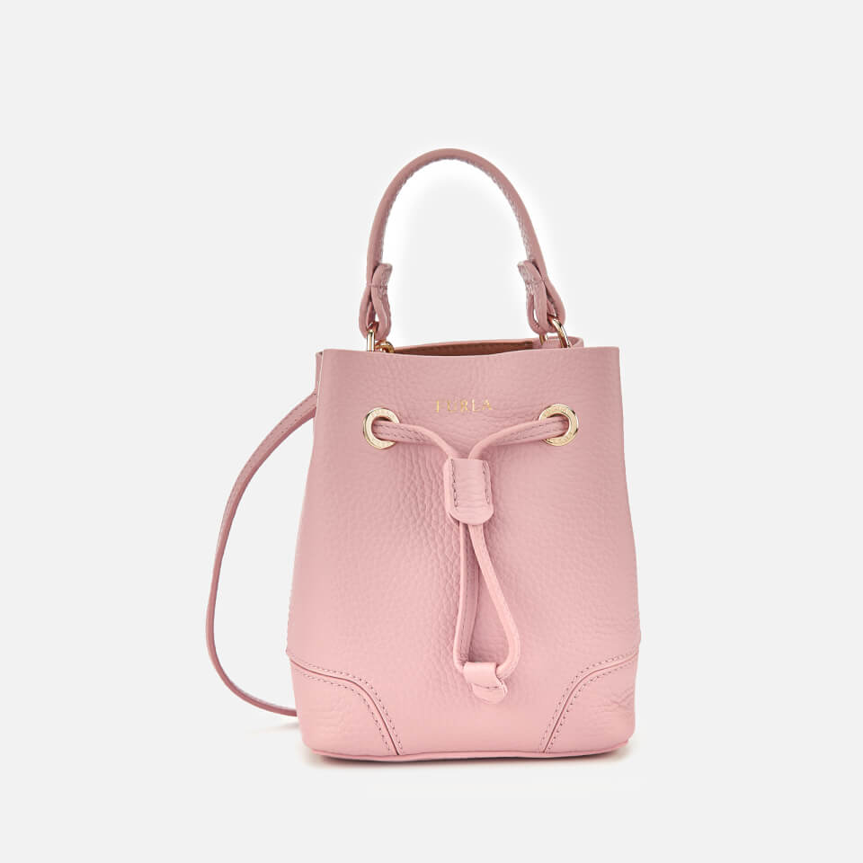 Furla Women's Stacy Mini Drawstring Bag - Light Pink