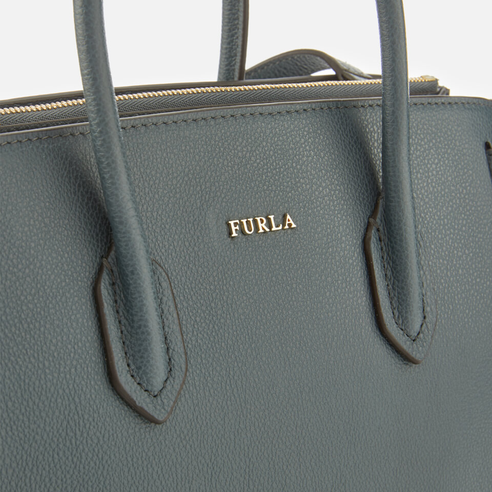 Furla Women's Pin Small East West Tote Bag - Dark Grey