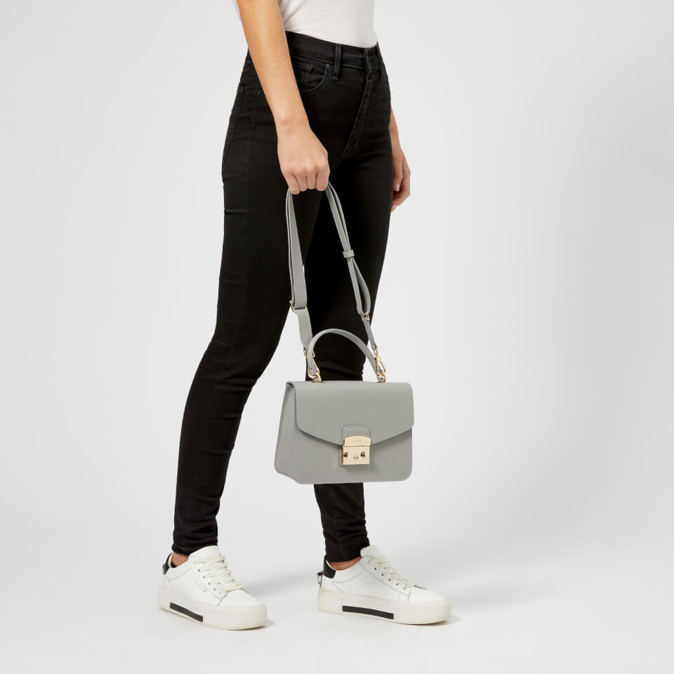 Furla Women's Metropolis Small Top Handle Bag - Grey