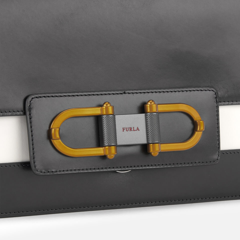 Furla Women's Bellaria Medium Top Handle Bag - Onyx
