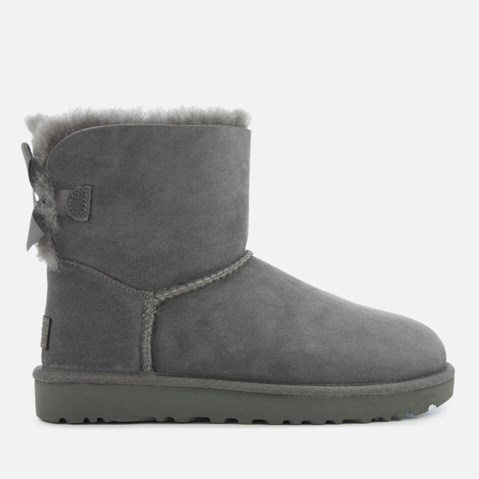 Ugg bailey bow mini grey sales