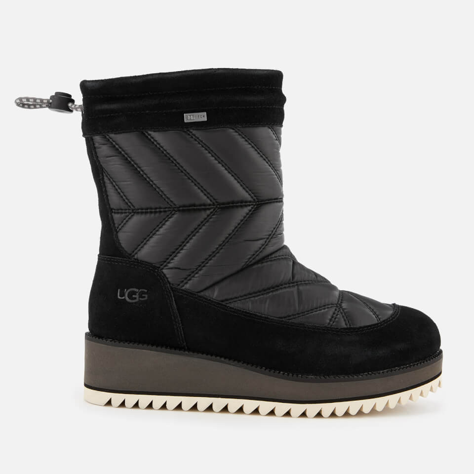 UGG Women s Beck Waterproof Quilted Boots Black