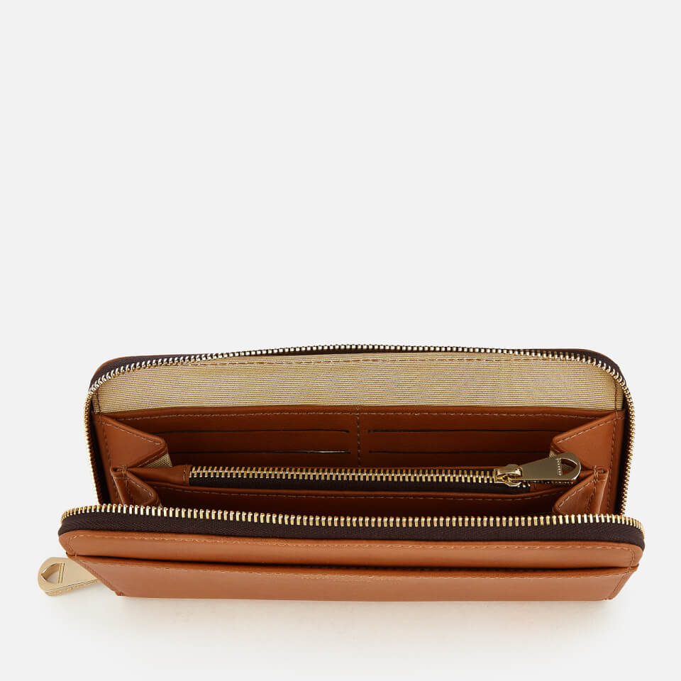 Aspinal of London Women's Continental Clutch Wallet - Tan