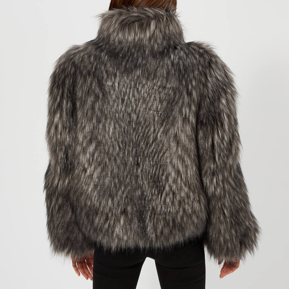 Philosophy di Lorenzo Serafini Women's Fur Jacket - Grey