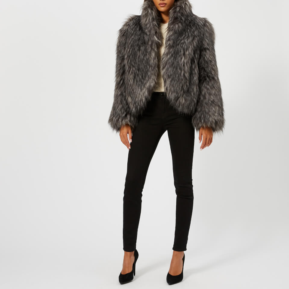 コート PHILOSOPHY DI LORENZO SERAFINI Coat 06047141 0509 Philosophy di Lorenzo Serafini Duchess Satin Coat in Black