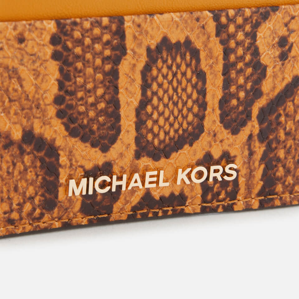 MICHAEL MICHAEL KORS Women's Money Pieces Card Holder - Marigold