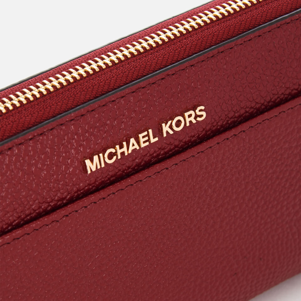 MICHAEL MICHAEL KORS Women's Money Pieces Pocket Continental Wallet - Maroon